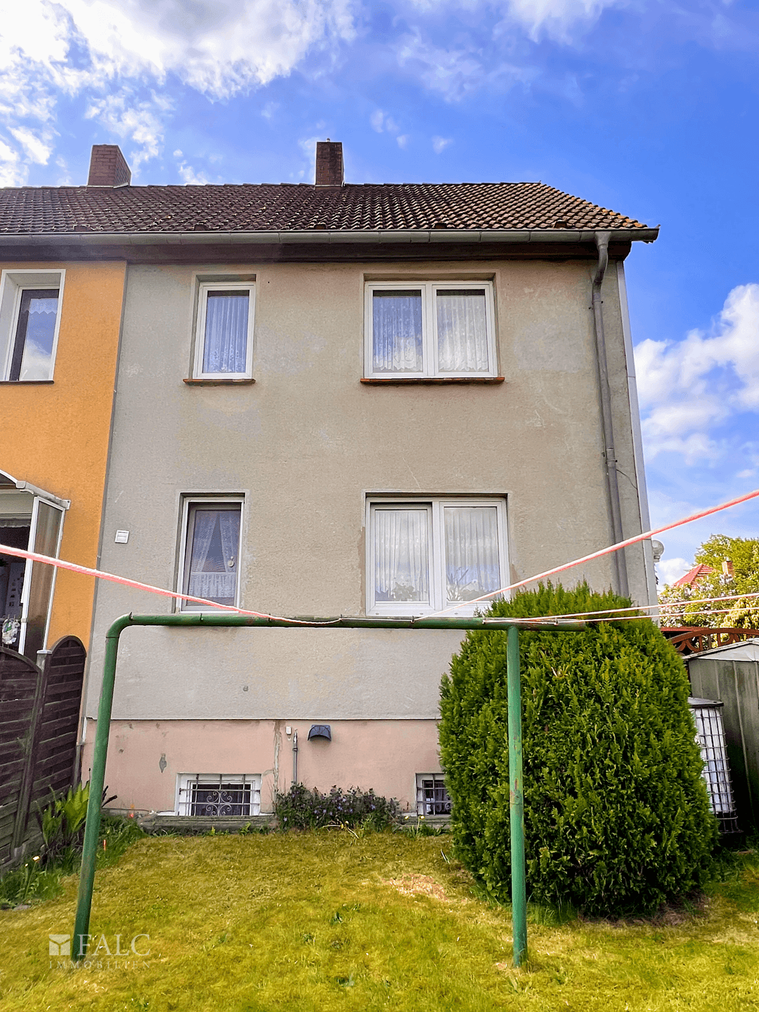 Rückseite Haus 